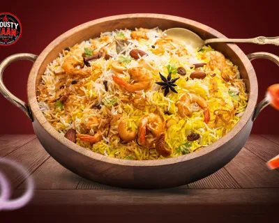 Crevettes Biryani