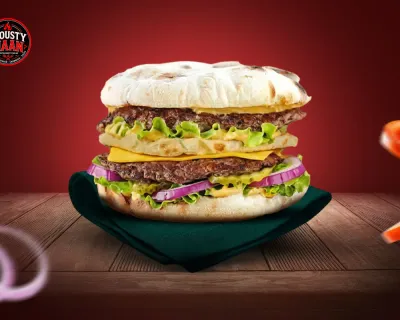 Naan Burger Max