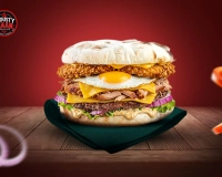 Burger Crousty Naan